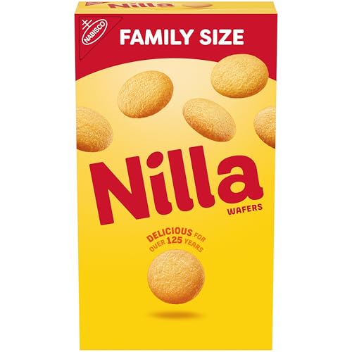 NILLA Wafers Cookies, Vanilla Wafers, Family Size, 15 oz